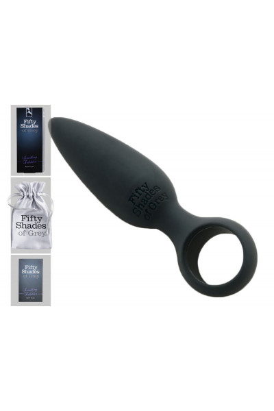 Чёрная анальная пробка Butt Plug - 10,8 см. Чёрная анальная пробка Butt Plug - 10,8 см.