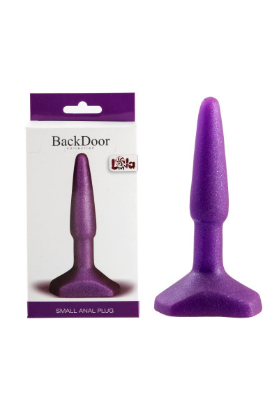Фиолетовый анальный стимулятор Small Anal Plug Purple - 12 см. Фиолетовый анальный стимулятор Small Anal Plug Purple - 12 см.