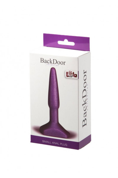 Фиолетовый анальный стимулятор Small Anal Plug Purple - 12 см. Фиолетовый анальный стимулятор Small Anal Plug Purple - 12 см.