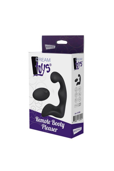 Черный вибромассажер простаты REMOTE BOOTY PLEASER Черный вибромассажер простаты REMOTE BOOTY PLEASER