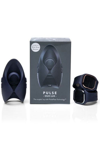 Инновационный мастурбатор PULSE Duo Lux с 2 пультами-часами Инновационный мастурбатор PULSE Duo Lux с 2 пультами-часами