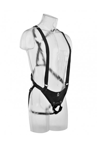 Страпон-система с телесной насадкой 11 Hollow Strap-On Suspender System - 28 см. Страпон-система с телесной насадкой 11 Hollow Strap-On Suspender System - 28 см.