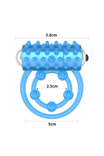 Голубое, светящееся в темноте виброкольцо Lumino Play Vibrating Penis Ring Голубое, светящееся в темноте виброкольцо Lumino Play Vibrating Penis Ring