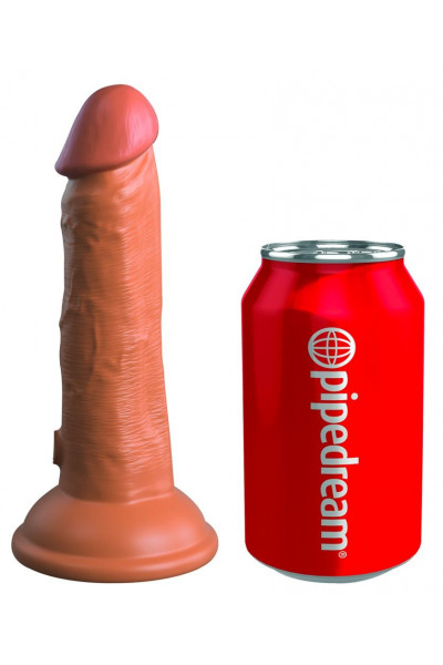 Фаллоимитатор цвета карамели 6 Vibrating Silicone Dual Density Cock - 17,8 см. Фаллоимитатор цвета карамели 6 Vibrating Silicone Dual Density Cock - 17,8 см.