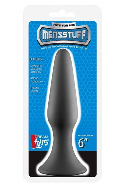 Серая анальная пробка METAL BALL BUTT PLUG - 15 см. Серая анальная пробка METAL BALL BUTT PLUG - 15 см.