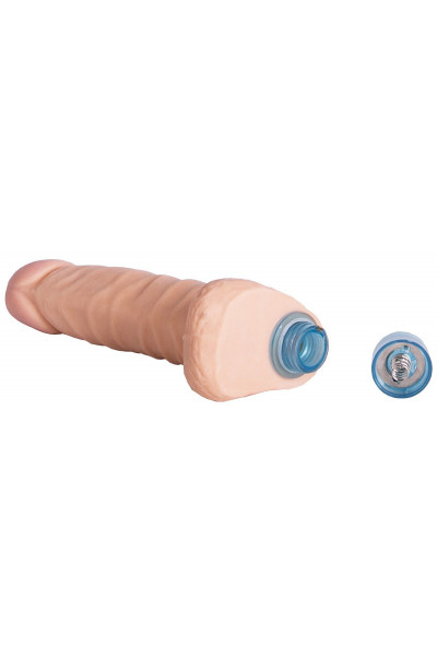 Телесный вибромассажёр Vibro Realistic Cock Dildo - 18 см. Телесный вибромассажёр Vibro Realistic Cock Dildo - 18 см.