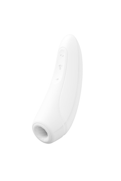 Белый вакуум-волновой стимулятор Satisfyer Curvy 1+ Белый вакуум-волновой стимулятор Satisfyer Curvy 1+