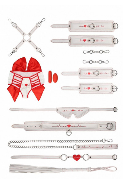 Пикантный BDSM-набор медсестры Nurse Pleasure Пикантный BDSM-набор медсестры Nurse Pleasure
