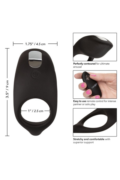 Черный вибронабор для двоих Silicone Remote Foreplay Set Черный вибронабор для двоих Silicone Remote Foreplay Set