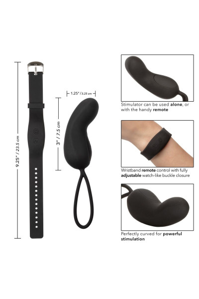 Черный вибронабор для двоих Silicone Remote Foreplay Set Черный вибронабор для двоих Silicone Remote Foreplay Set
