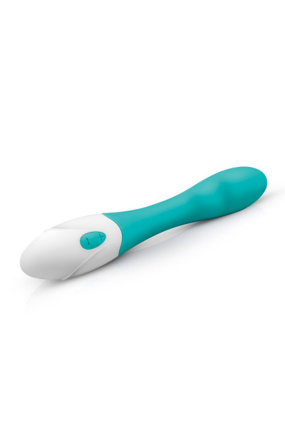 Зеленый вибратор для G-стимуляции Tate G-Spot Vibrator - 20 см. Зеленый вибратор для G-стимуляции Tate G-Spot Vibrator - 20 см.