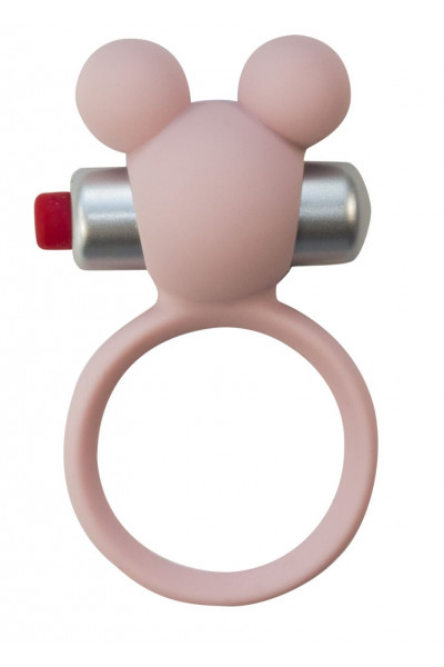 Розовое эрекционное виброколечко Emotions Minnie Light pink Розовое эрекционное виброколечко Emotions Minnie Light pink