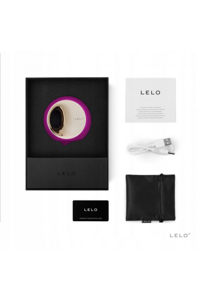 Лиловый клиторальный стимулятор Lelo Ora 3 Лиловый клиторальный стимулятор Lelo Ora 3