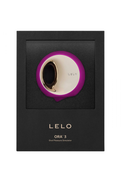 Лиловый клиторальный стимулятор Lelo Ora 3 Лиловый клиторальный стимулятор Lelo Ora 3