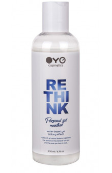 Увлажняющий гель на водной основе с пролонгирующим эффектом OYO Personal Gel Menthol - 200 мл.