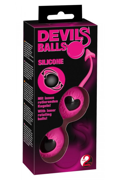 Вагинальные шарики в силиконовой оболочке Devils Balls Вагинальные шарики в силиконовой оболочке Devils Balls