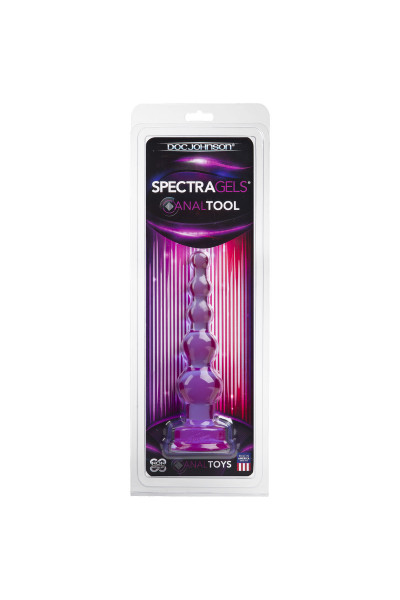 Фиолетовая анальная ёлочка SpectraGels Purple Anal Tool - 17,5 см. Фиолетовая анальная ёлочка SpectraGels Purple Anal Tool - 17,5 см.