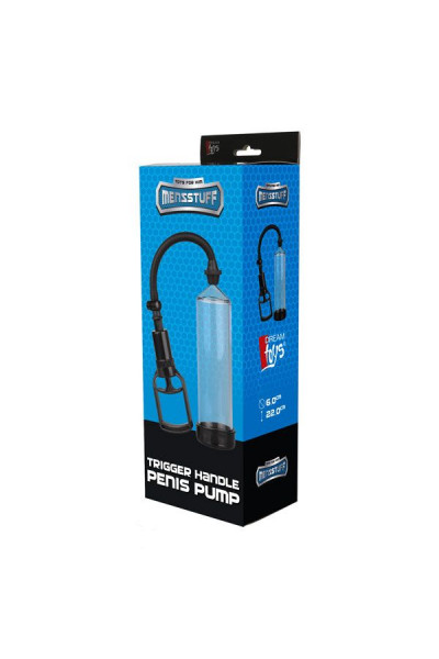 Прозрачная вакуумная помпа TRIGGER HANDLE PENIS PUMP Прозрачная вакуумная помпа TRIGGER HANDLE PENIS PUMP