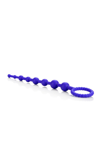 Фиолетовая силиконовая цепочка Booty Call X-10 Beads Фиолетовая силиконовая цепочка Booty Call X-10 Beads