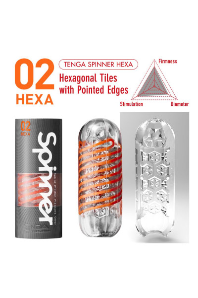 Мастурбатор SPINNER Hexa Мастурбатор SPINNER Hexa