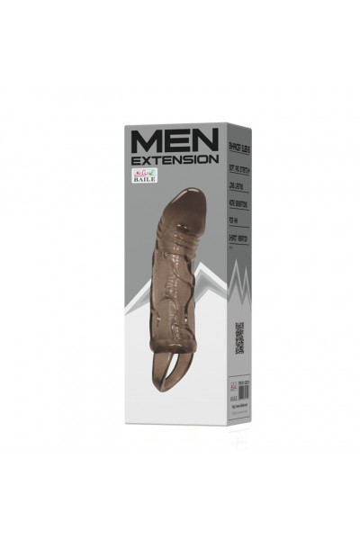 Телесная насадка на пенис с подхватом MEN EXTENTSION - 17 см. Телесная насадка на пенис с подхватом MEN EXTENTSION - 17 см.