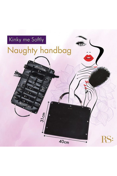 БДСМ-набор в черном цвете Kinky Me Softly БДСМ-набор в черном цвете Kinky Me Softly
