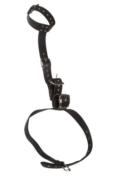 Фиксация на шею и запястья Bad Kitty Neck and Hand Restraints Фиксация на шею и запястья Bad Kitty Neck and Hand Restraints