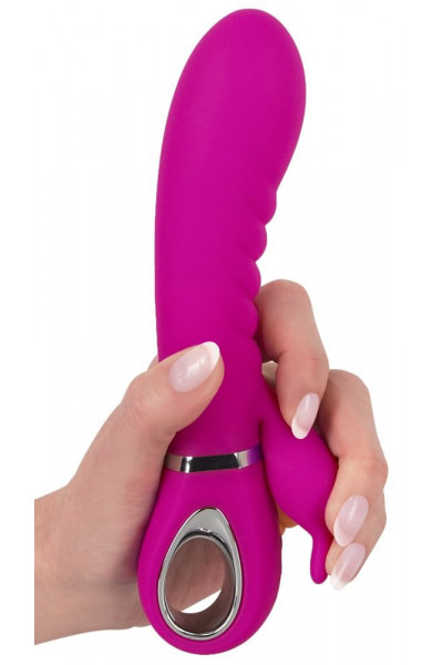 Лиловый вибратор-кролик Super Soft Silicone Rabbit Vibrator - 20,2 см. Лиловый вибратор-кролик Super Soft Silicone Rabbit Vibrator - 20,2 см.
