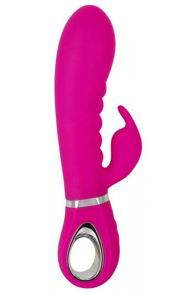 Лиловый вибратор-кролик Super Soft Silicone Rabbit Vibrator - 20,2 см. Лиловый вибратор-кролик Super Soft Silicone Rabbit Vibrator - 20,2 см.