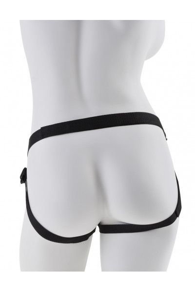 Чёрный с золотом женский страпон Designer Strap-On Чёрный с золотом женский страпон Designer Strap-On