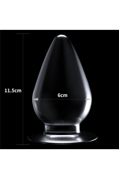 Прозрачная анальная пробка Flawless Clear Anal Plug - 11,5 см. Прозрачная анальная пробка Flawless Clear Anal Plug - 11,5 см.