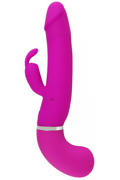 Лиловый вибратор-кролик с функцией сквирта Cumshot Rabbit Vibrator - 24 см. Лиловый вибратор-кролик с функцией сквирта Cumshot Rabbit Vibrator - 24 см.