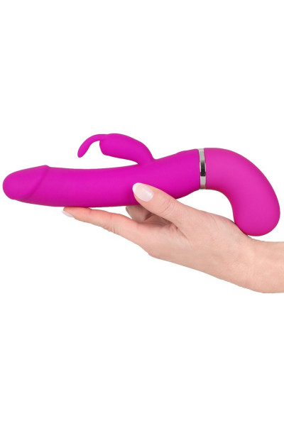 Лиловый вибратор-кролик с функцией сквирта Cumshot Rabbit Vibrator - 24 см. Лиловый вибратор-кролик с функцией сквирта Cumshot Rabbit Vibrator - 24 см.