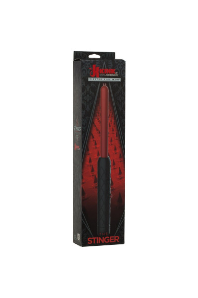 Черно-красный жезл для электростимуляции The Stinger Electro-Play Wand - 38,1 см. Черно-красный жезл для электростимуляции The Stinger Electro-Play Wand - 38,1 см.