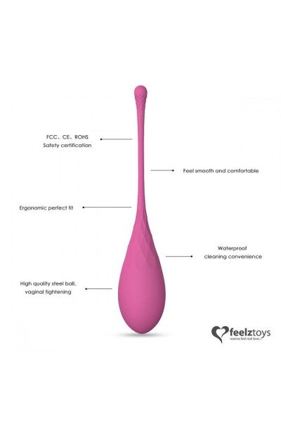 Набор из 6 розовых вагинальных шариков FemmeFit Pelvic Muscle Training Set Набор из 6 розовых вагинальных шариков FemmeFit Pelvic Muscle Training Set