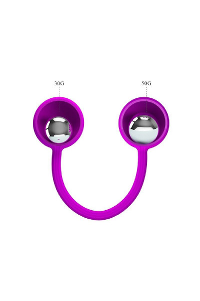 Лиловые вагинальные шарики KEGEL BALL III Лиловые вагинальные шарики KEGEL BALL III