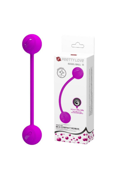Лиловые вагинальные шарики KEGEL BALL III Лиловые вагинальные шарики KEGEL BALL III
