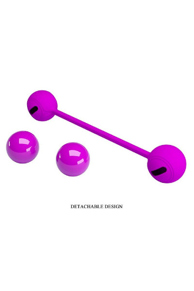 Лиловые вагинальные шарики KEGEL BALL III Лиловые вагинальные шарики KEGEL BALL III