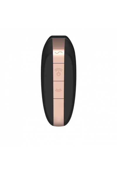 Черный вакуум-волновой вибростимулятор Satisfyer Love Triangle Черный вакуум-волновой вибростимулятор Satisfyer Love Triangle