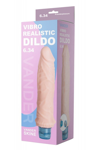 Телесный вибратор Vibro Realistic Cock Dildo - 17,5 см. Телесный вибратор Vibro Realistic Cock Dildo - 17,5 см.