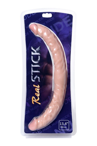 Двусторонний фаллоимитатор Realstick Nude - 42,5 см. Двусторонний фаллоимитатор Realstick Nude - 42,5 см.