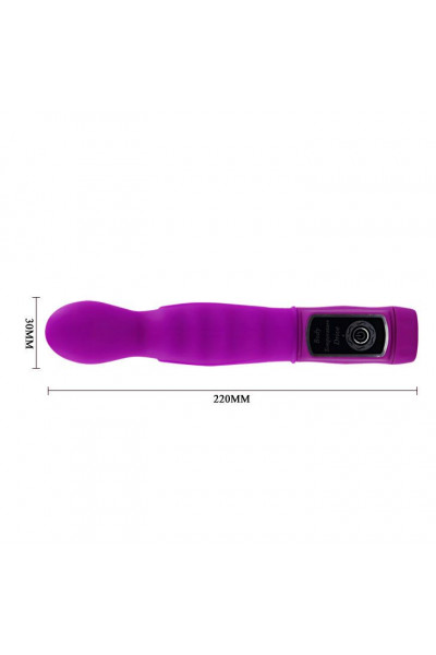 Лиловый вибратор Body Touch II с реакцией на прикосновения - 22 см. Лиловый вибратор Body Touch II с реакцией на прикосновения - 22 см.