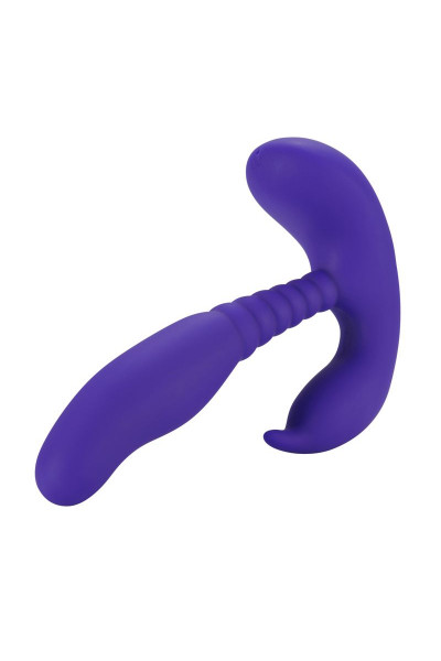 Фиолетовый стимулятор простаты Anal Pleasure Dual Vibrating Prostate Stimulator - 13,5 см. Фиолетовый стимулятор простаты Anal Pleasure Dual Vibrating Prostate Stimulator - 13,5 см.