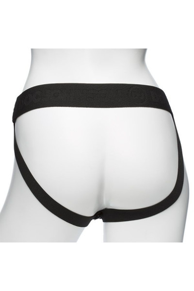 Черный полый страпон с креплением Body Extensions BE Strong - 19,05 см. Черный полый страпон с креплением Body Extensions BE Strong - 19,05 см.