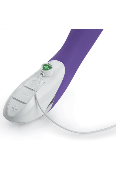 Фиолетовый вибратор Mystim Elegant Eric - 27 см. Фиолетовый вибратор Mystim Elegant Eric - 27 см.