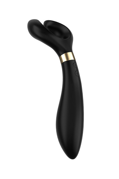 Чёрный вибромассажер для пар Satisfyer Endless Fun Чёрный вибромассажер для пар Satisfyer Endless Fun