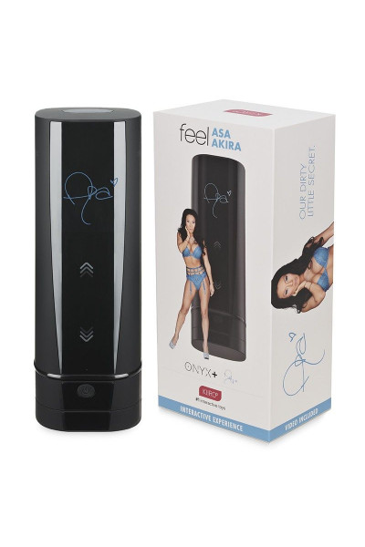 Мастурбатор KIIROO Onyx+ Asa Akira Male Masturbator Мастурбатор KIIROO Onyx+ Asa Akira Male Masturbator