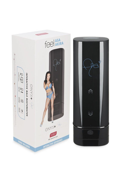 Мастурбатор KIIROO Onyx+ Asa Akira Male Masturbator Мастурбатор KIIROO Onyx+ Asa Akira Male Masturbator