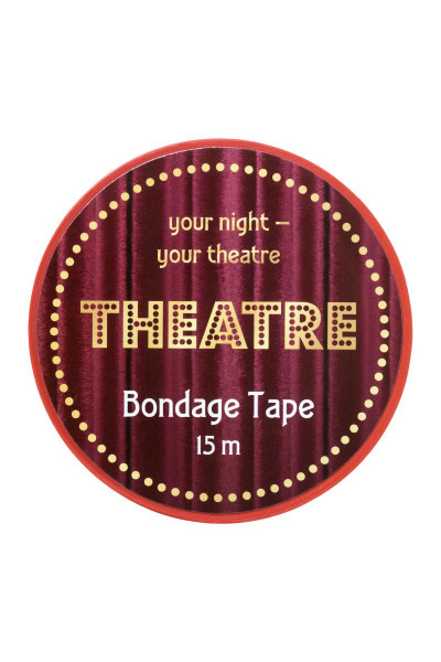 Красный бондажный скотч TOYFA Theatre - 15 м. Красный бондажный скотч TOYFA Theatre - 15 м.