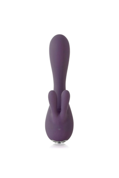 Фиолетовый вибратор-кролик Fifi - 19 см. Фиолетовый вибратор-кролик Fifi - 19 см.